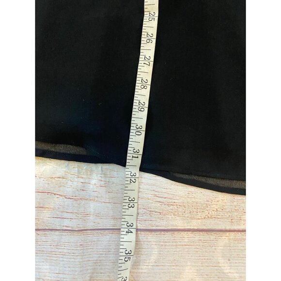 Judith March Women's Black Embroidered Short Sleeve Mini Dress - Small - Picture 7 of 12